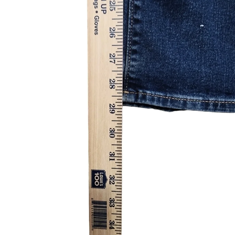 Old Navy Girls Straight Leg Flex Jeans Medium Wash Blue - 16